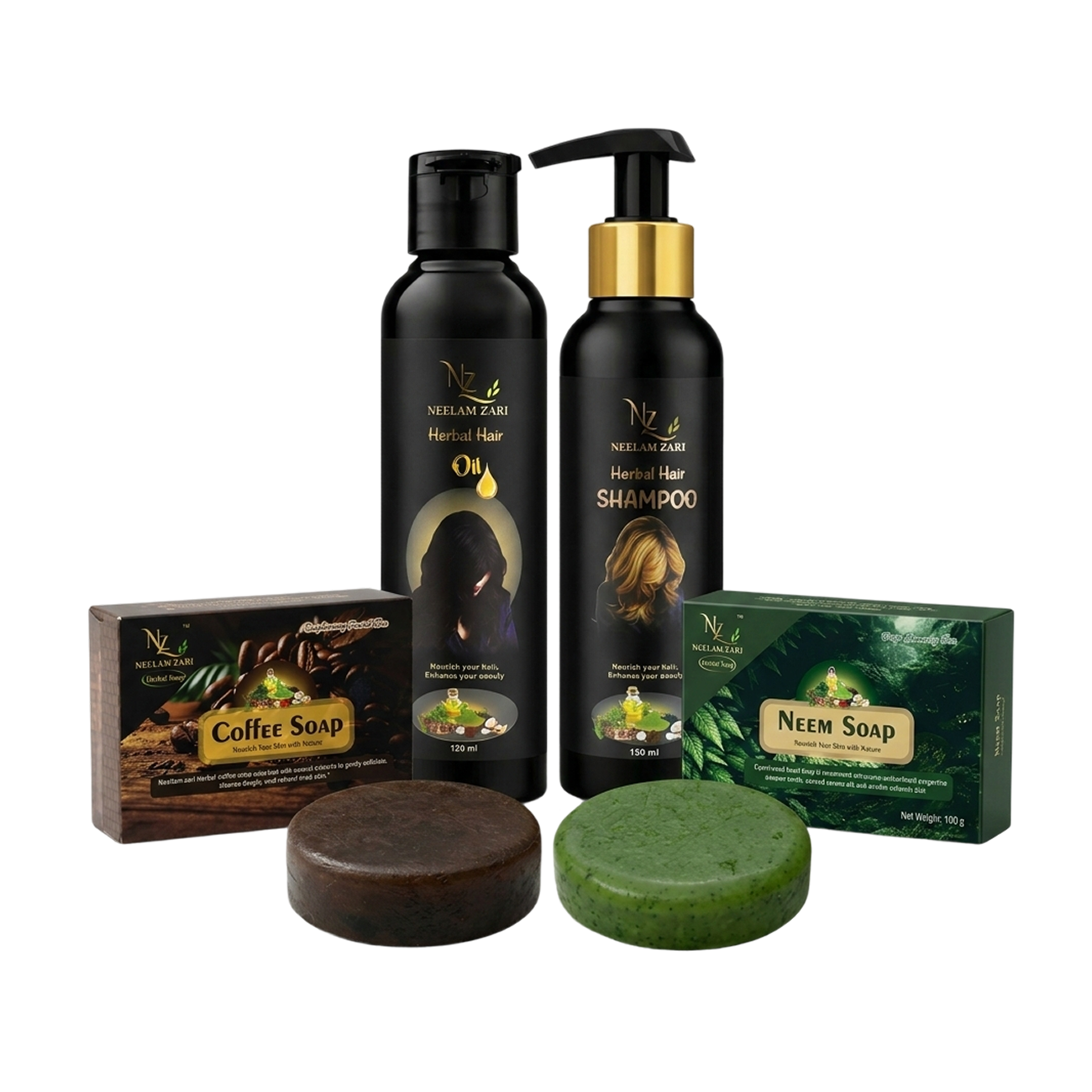 Neelam Zari Family Pack