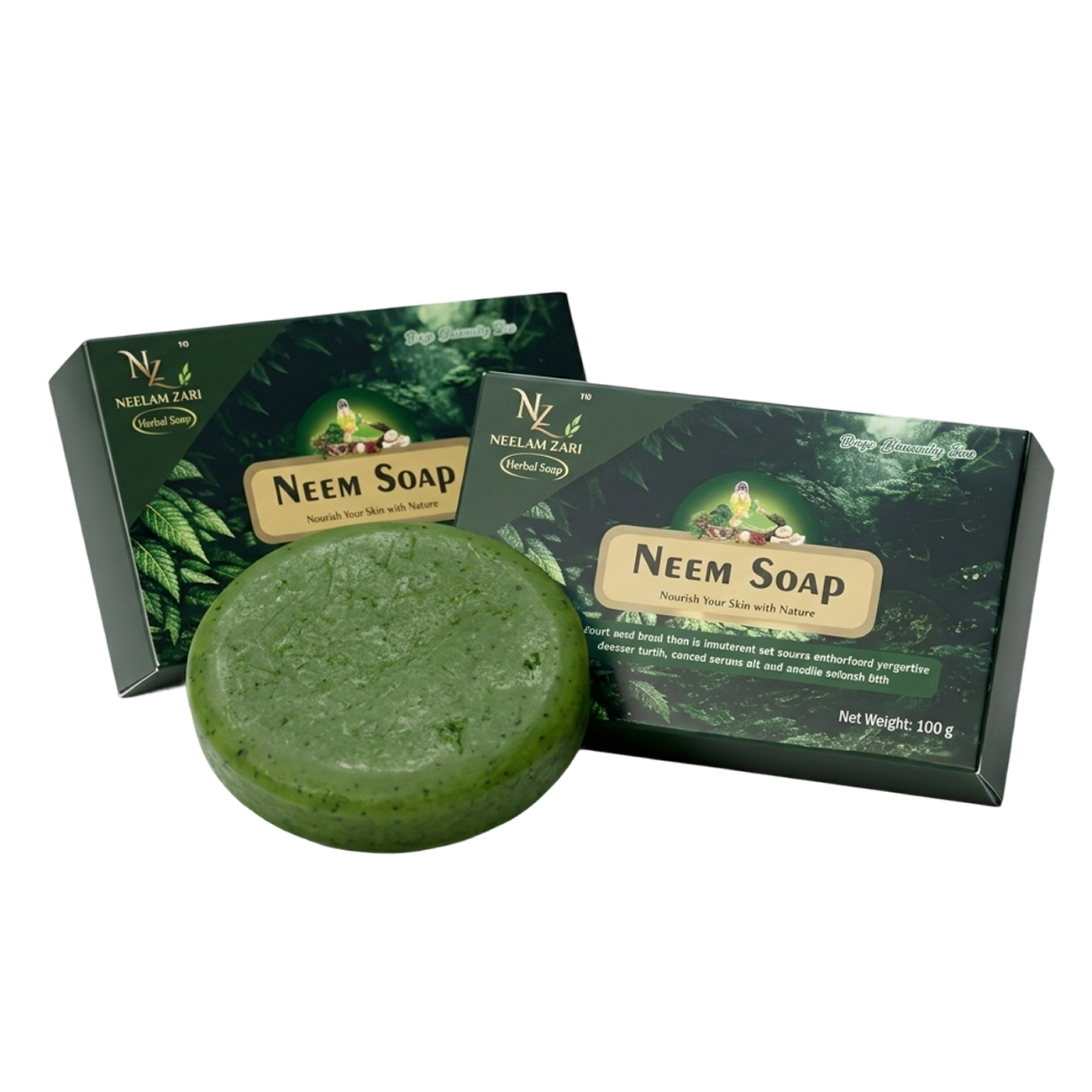Neelam Zari Herbal Neem Soap – 100g