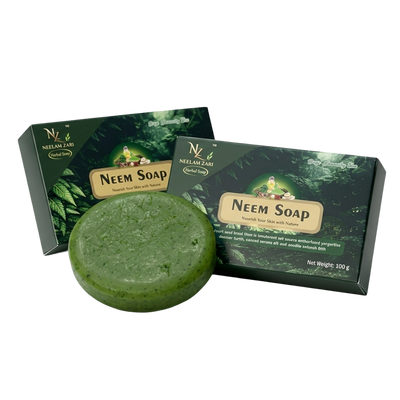 Neelam Zari Herbal Neem Soap – 100g