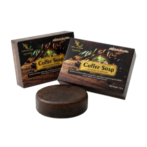Neelam Zari's coffee soap